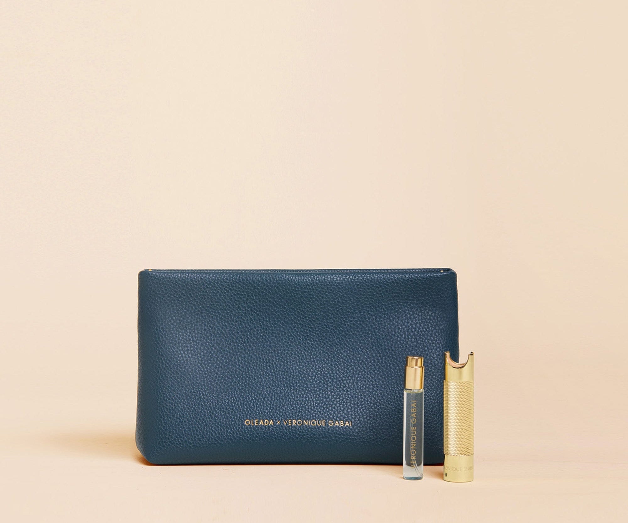 OLEADA NYC Apparel and Accessories > Women > Small Leather Goods > Leather Passport Holder Color_VG Limited OLEADA x Veronique Gabai Travel Set