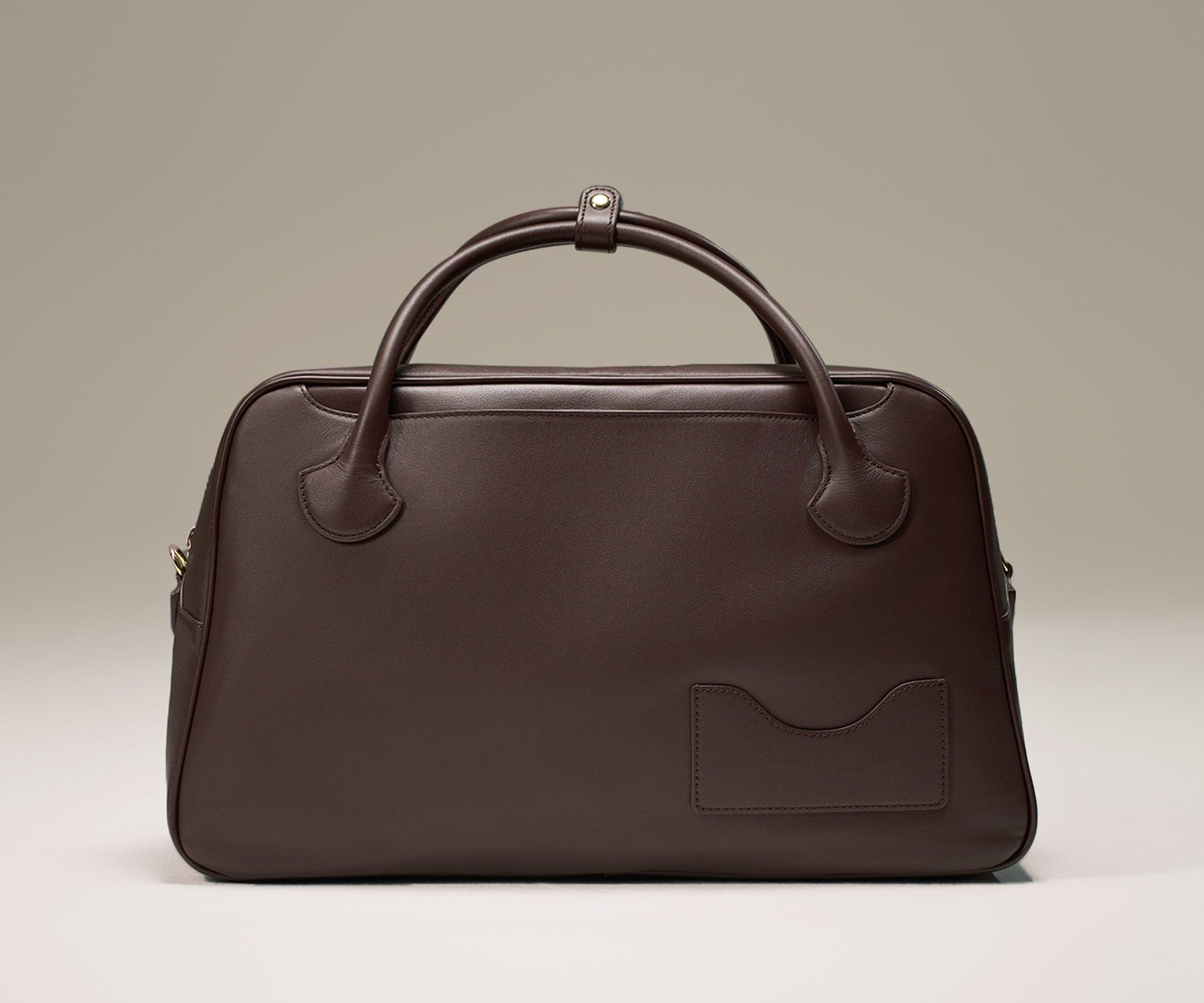 OLEADA NYC Backpack> Leather Backpack For Women > Handbag > Convertible To Shoulder Bag > Fits 14" laptop> Color_Chocolate Marina Carryall