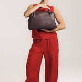 OLEADA NYC Backpack> Leather Backpack For Women > Handbag > Convertible To Shoulder Bag > Fits 14" laptop> Marina Carryall