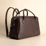 OLEADA NYC Backpack> Leather Backpack For Women > Handbag > Convertible To Shoulder Bag > Fits 14" laptop> Marina Carryall