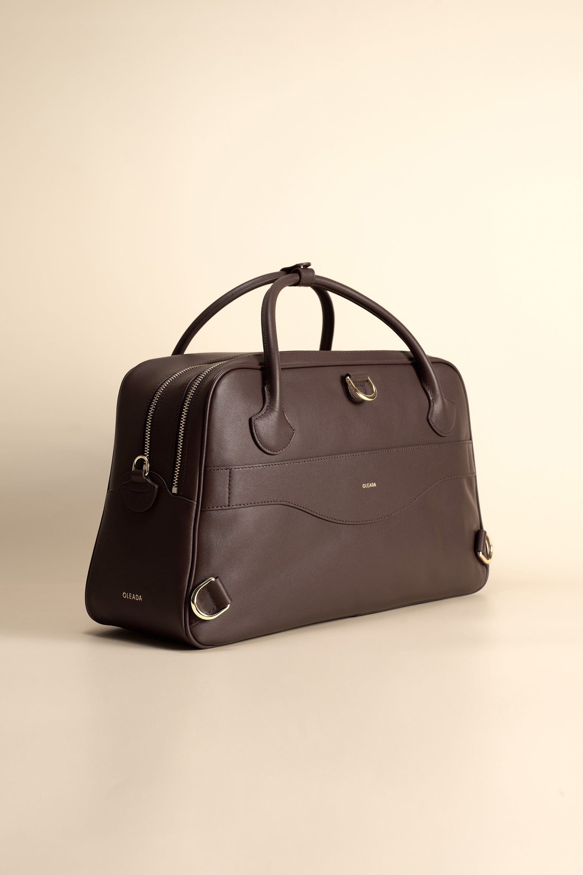 OLEADA NYC Backpack> Leather Backpack For Women > Handbag > Convertible To Shoulder Bag > Fits 14" laptop> Marina Carryall