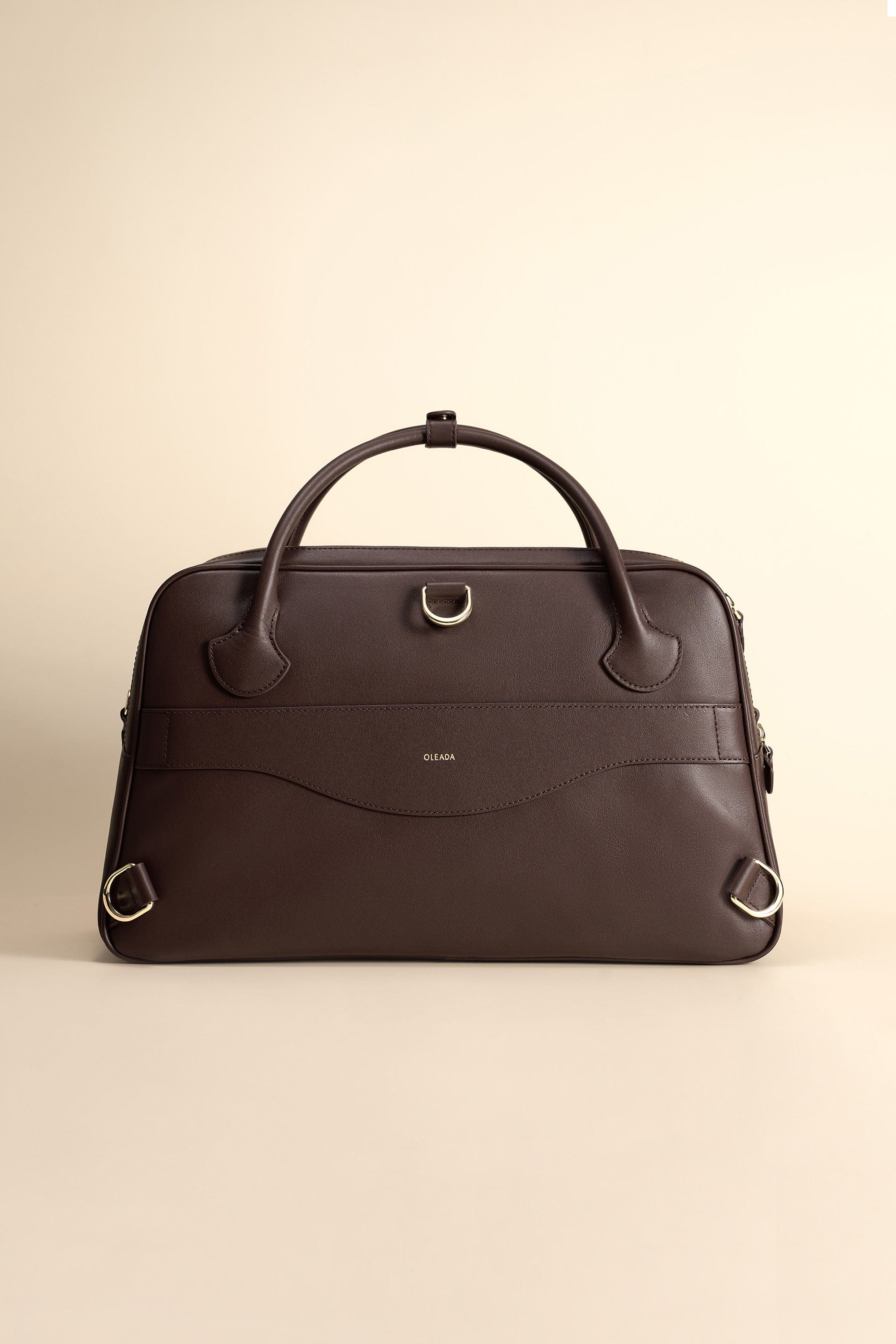 OLEADA NYC Backpack> Leather Backpack For Women > Handbag > Convertible To Shoulder Bag > Fits 14" laptop> Marina Carryall