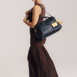 OLEADA NYC Backpack> Leather Backpack For Women > Handbag > Convertible To Shoulder Bag > Fits 14" laptop> Marina Carryall