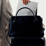 OLEADA NYC Backpack> Leather Backpack For Women > Handbag > Convertible To Shoulder Bag > Fits 14" laptop> Marina Carryall