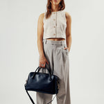 OLEADA NYC Backpack> Leather Backpack For Women > Handbag > Convertible To Shoulder Bag > Fits 14" laptop> Marina Carryall