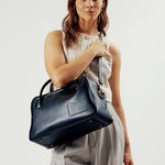 OLEADA NYC Backpack> Leather Backpack For Women > Handbag > Convertible To Shoulder Bag > Fits 14" laptop> Marina Carryall