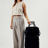 OLEADA NYC Backpack> Leather Backpack For Women > Handbag > Convertible To Shoulder Bag > Fits 14" laptop> Marina Carryall