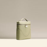 OLEADA NYC Leather Handbag > Women Work Bag > Top Handle Bag > Shoulder Bag > Mini Bag Color_Pistachio Anchor Bag Leather
