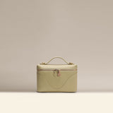 OLEADA NYC Leather Handbag > Women Work Bag > Top Handle Bag > Shoulder Bag > Mini Bag Color_Pistachio Mini Anchor Bag