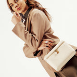 OLEADA NYC Leather Handbag > Women Work Bag > Top Handle Bag > Shoulder Bag > Mini Bag Mini Anchor Bag