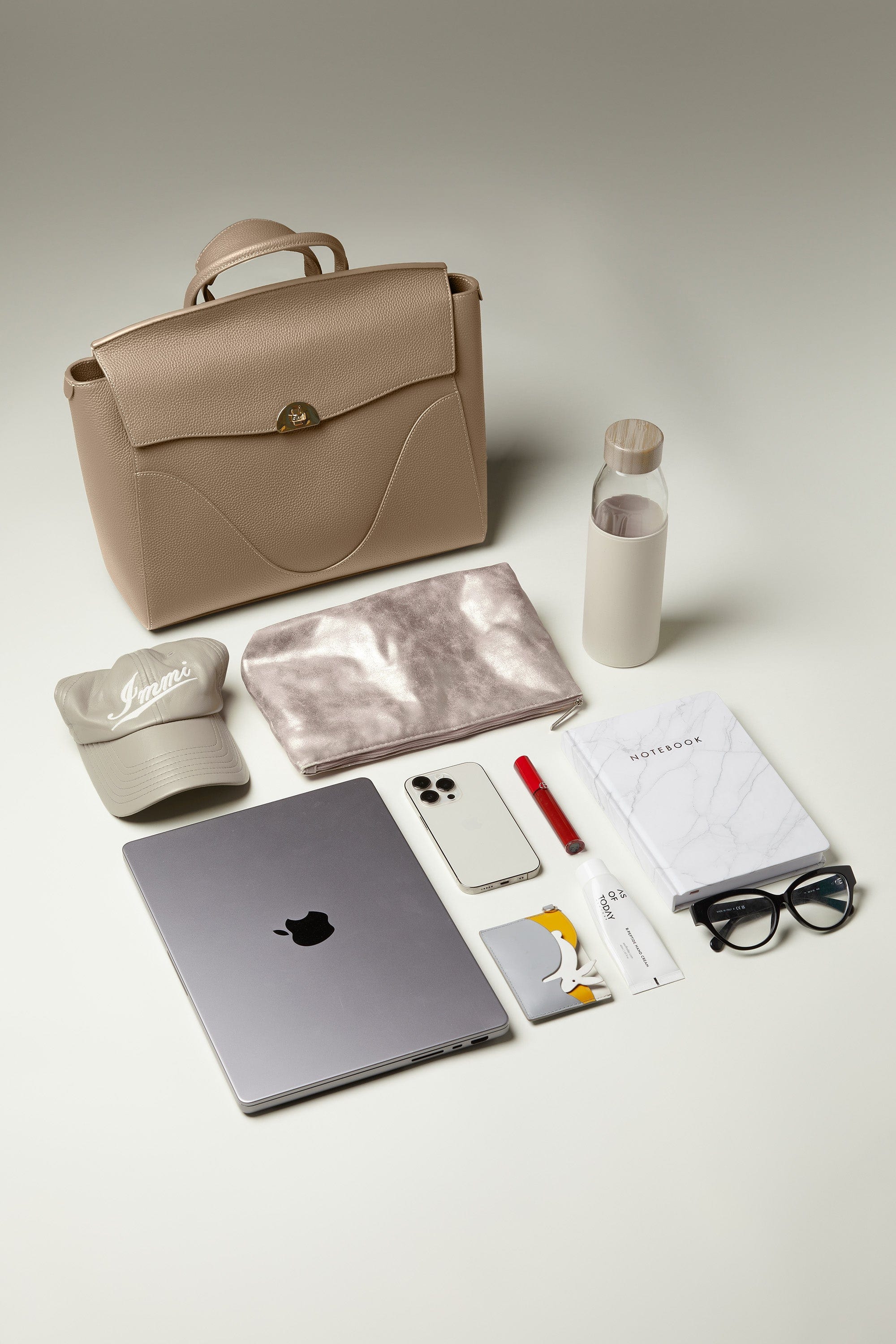 OLEADA NYC Leather Women Work Bag > Convertible To Business Backpack Bag > 14 Inch Laptop Bag > Crossbody Shoulder Bag > Luxury Travel Backpack Wavia Bag Plus