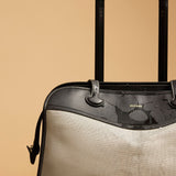 OLEADA NYC Women Work Bag > Leather Bag > Top Handle Handbag > Large Business Satchel > Fits Up To 16'' Laptops> Coast Portfolio Satchel
