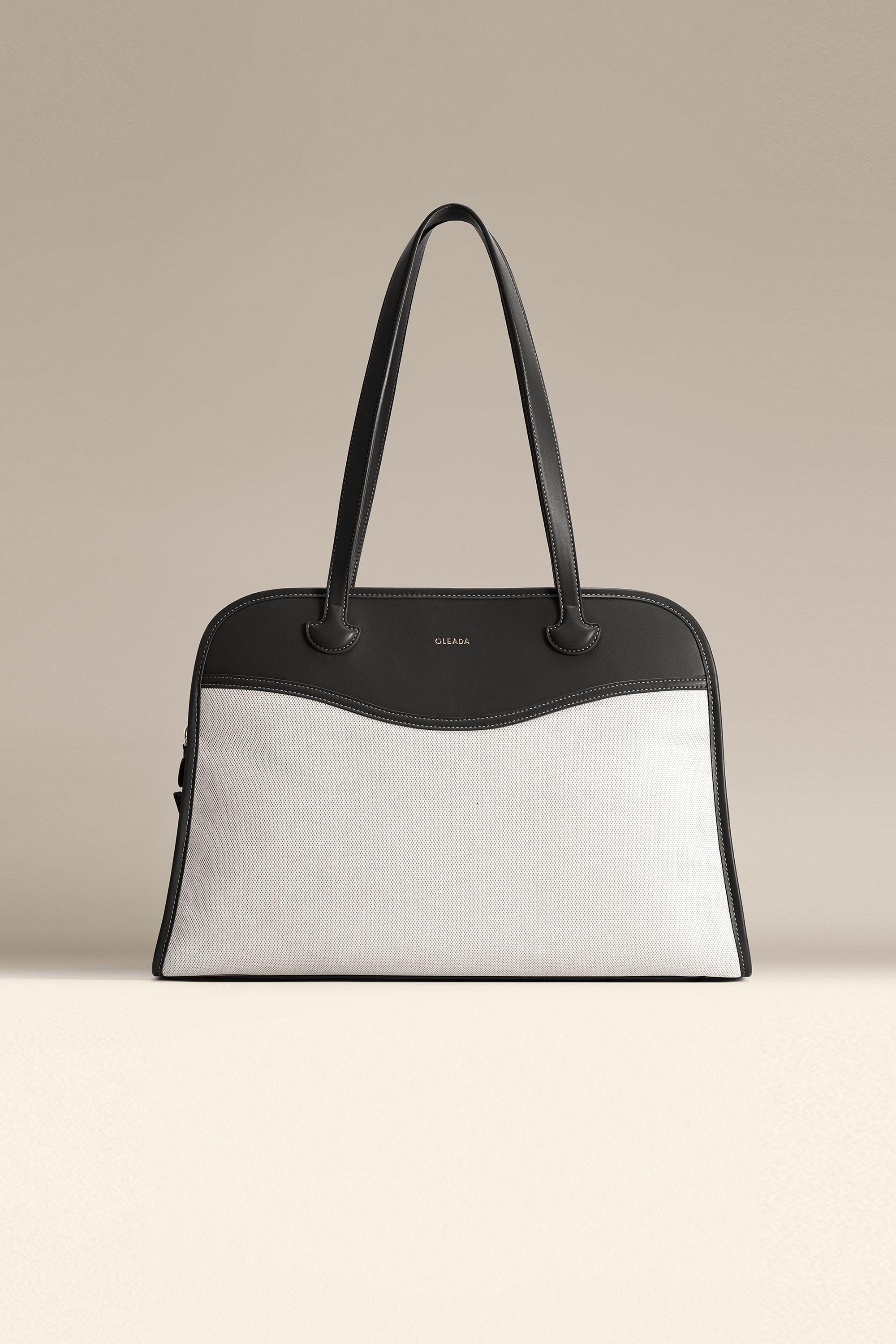 OLEADA NYC Women Work Bag > Leather Bag > Top Handle Handbag > Large Business Satchel > Fits Up To 16'' Laptops> Color_Marble Coast Portfolio Satchel