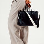 OLEADA NYC Work Tote Bag > Leather Work Tote For Women > Large Capacity Bag > 16 Inch Laptop Bag > Convertible To Shoulder Bag Reverie Tote