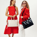 OLEADA NYC Work Tote Bag > Leather Work Tote For Women > Large Capacity Bag > 16 Inch Laptop Bag > Convertible To Shoulder Bag Reverie Tote