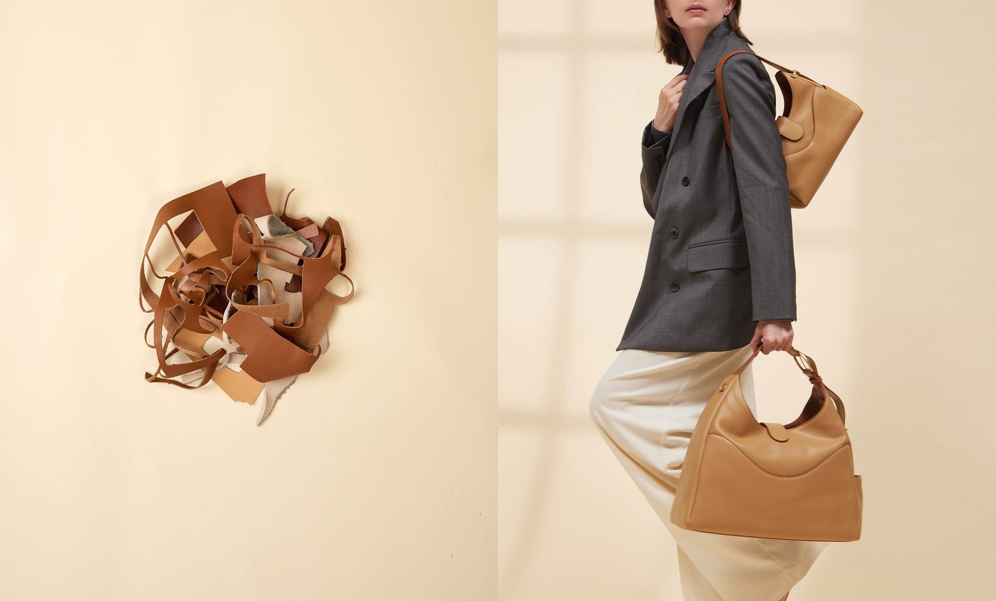 Re-Scrap Leather  Sustainable handbags by OLEADA
