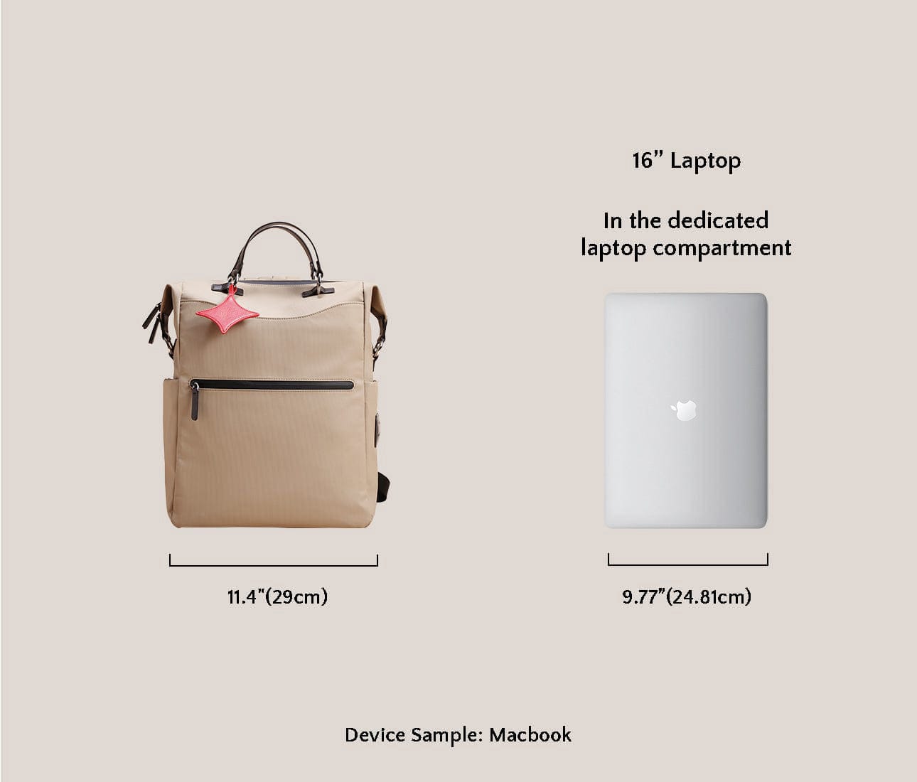 Anywear AnyBackpack - Waterproof Corporate Bag for Three-day Trips