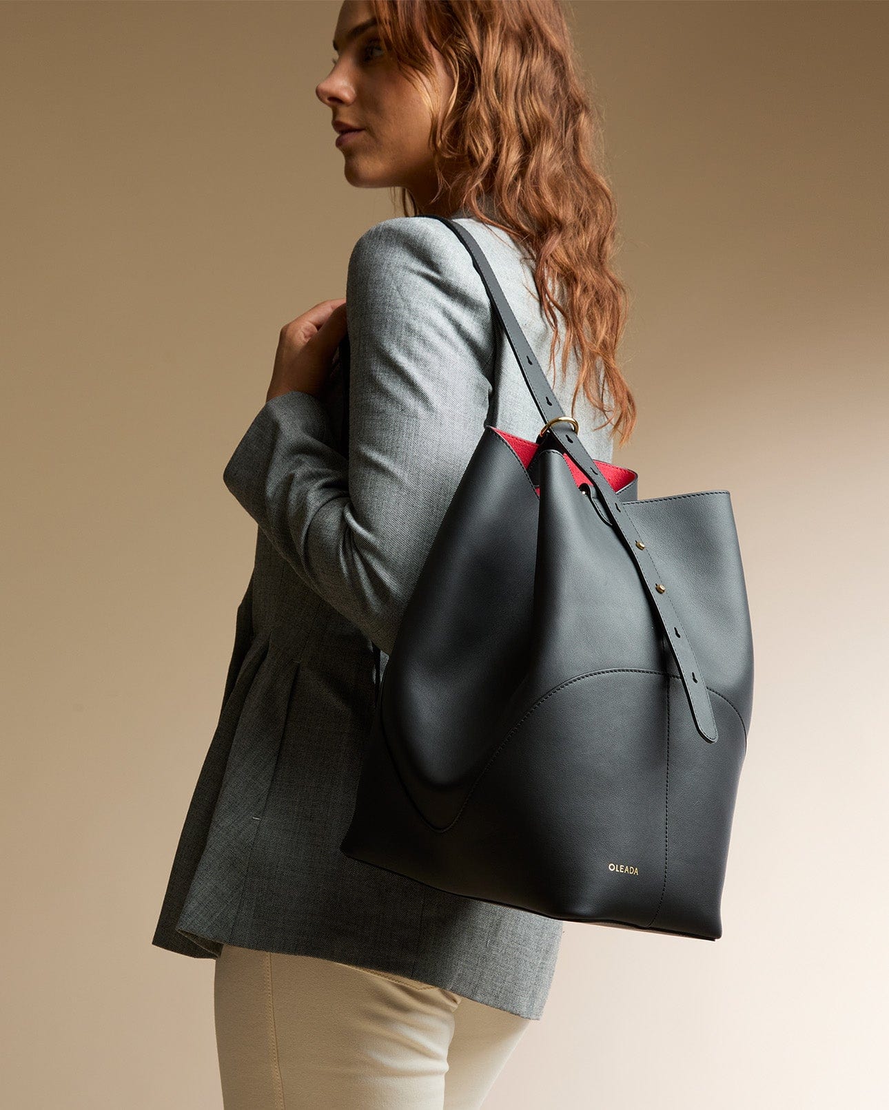 Marina - OLEADA: Leather Work Backpacks and Laptop Bags for Women