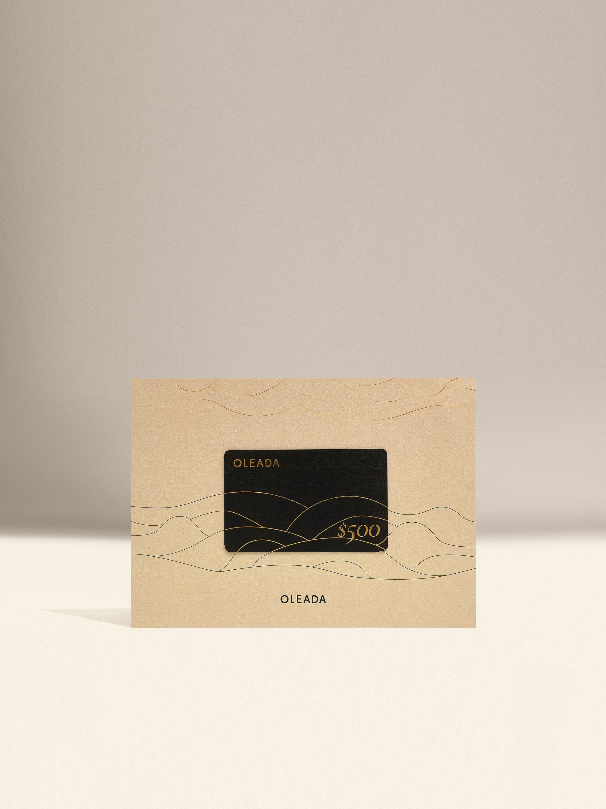 OLEADA Apparel and Accessories > Gift Card Holiday Physical Gift Card $500