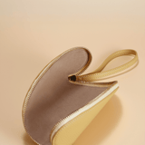 OLEADA Apparel and Accessories > Women > Small Leather Goods > Leather Glasses Case Wavy Case (NEW)