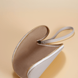 OLEADA Apparel and Accessories > Women > Small Leather Goods > Leather Glasses Case Wavy Case (NEW)