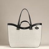 OLEADA Apparel and Accessories > Women > Work Bag > Leather Handbag > Large Capacity Bag From Boardroom To Ballroom - Coast Tote - Maye Musk Limited Edition