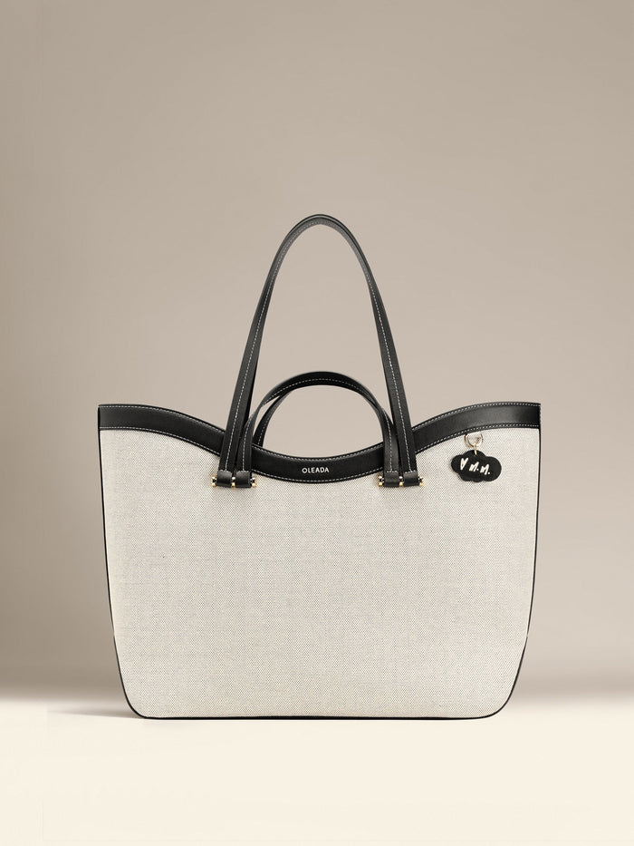 OLEADA Apparel and Accessories > Women > Work Bag > Leather Handbag > Large Capacity Bag From Boardroom To Ballroom - Coast Tote - Maye Musk Limited Edition