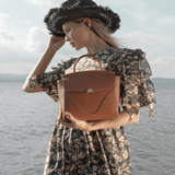 OLEADA Clearance Mini Wavia Bag Chestnut
