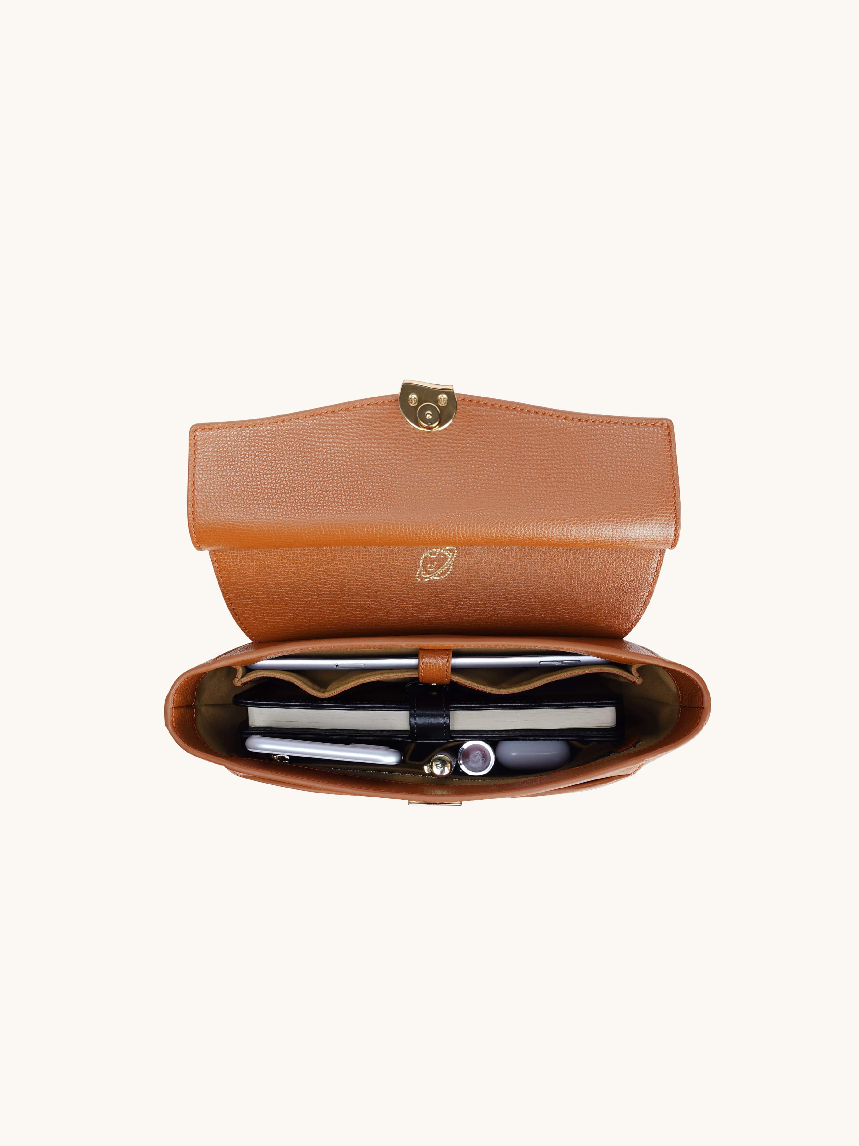 OLEADA Clearance Mini Wavia Bag Chestnut