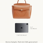 OLEADA Clearance Mini Wavia Bag Chestnut
