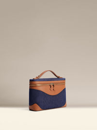 OLEADA Leather Handbag > Women Work Bag > Top Handle Bag > Shoulder Bag > Mini Bag Mini Anchor Bag NutsDenim