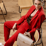 OLEADA Leather Women Work Bag > Convertible To Business Backpack Bag > 14 Inch Laptop Bag > Crossbody Shoulder Bag > Luxury Travel Backpack Wavia Bag Plus Latte (Sample)