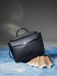OLEADA Leather Women Work Bag > Convertible To Business Backpack Bag > 14 Inch Laptop Bag > Crossbody Shoulder Bag > Luxury Travel Backpack Wavia Bag Plus Vegan Limited Edition Caviar