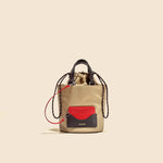 OLEADA NYC Apparel and Accessories > Women > Small Leather Goods > Leather Cardholder Color_Abu Dhabi AnyBucket