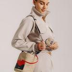 OLEADA NYC Apparel and Accessories > Women > Small Leather Goods > Leather Cardholder Color_Abu Dhabi AnyBucket