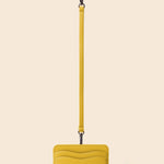 OLEADA NYC Apparel and Accessories > Women > Small Leather Goods > Leather Cardholder Color_Butterscotch AnyWear Cardholder