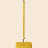 OLEADA NYC Apparel and Accessories > Women > Small Leather Goods > Leather Cardholder Color_Butterscotch AnyWear Cardholder