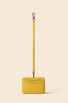 OLEADA NYC Apparel and Accessories > Women > Small Leather Goods > Leather Cardholder Color_Butterscotch AnyWear Cardholder
