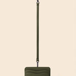 OLEADA NYC Apparel and Accessories > Women > Small Leather Goods > Leather Cardholder Color_Evergreen AnyWear Cardholder