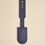 OLEADA NYC Apparel and Accessories > Women > Small Leather Goods > Leather Case Color_Marine Atlas Luggage Tag Emotional Support