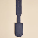 OLEADA NYC Apparel and Accessories > Women > Small Leather Goods > Leather Case Color_Marine Atlas Luggage Tag Emotional Support