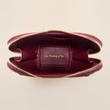 OLEADA NYC Apparel and Accessories > Women > Small Leather Goods > Leather Case Le Coeur Pouch (Regular)