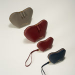 OLEADA NYC Apparel and Accessories > Women > Small Leather Goods > Leather Case Le Coeur Pouch (Regular)