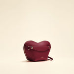 OLEADA NYC Apparel and Accessories > Women > Small Leather Goods > Leather Case Le Coeur Pouch (Regular)