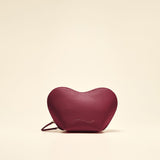 OLEADA NYC Apparel and Accessories > Women > Small Leather Goods > Leather Case Le Coeur Pouch (Regular)