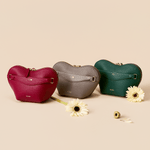 OLEADA NYC Apparel and Accessories > Women > Small Leather Goods > Leather Case Le Coeur Pouch (Regular)