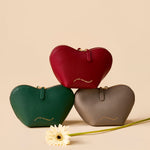 OLEADA NYC Apparel and Accessories > Women > Small Leather Goods > Leather Case Le Coeur Pouch (Regular)