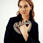 OLEADA NYC Apparel and Accessories > Women > Small Leather Goods > Leather Case Le Coeur Pouch (Regular)