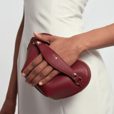 OLEADA NYC Apparel and Accessories > Women > Small Leather Goods > Leather Case Le Coeur Pouch (Regular)
