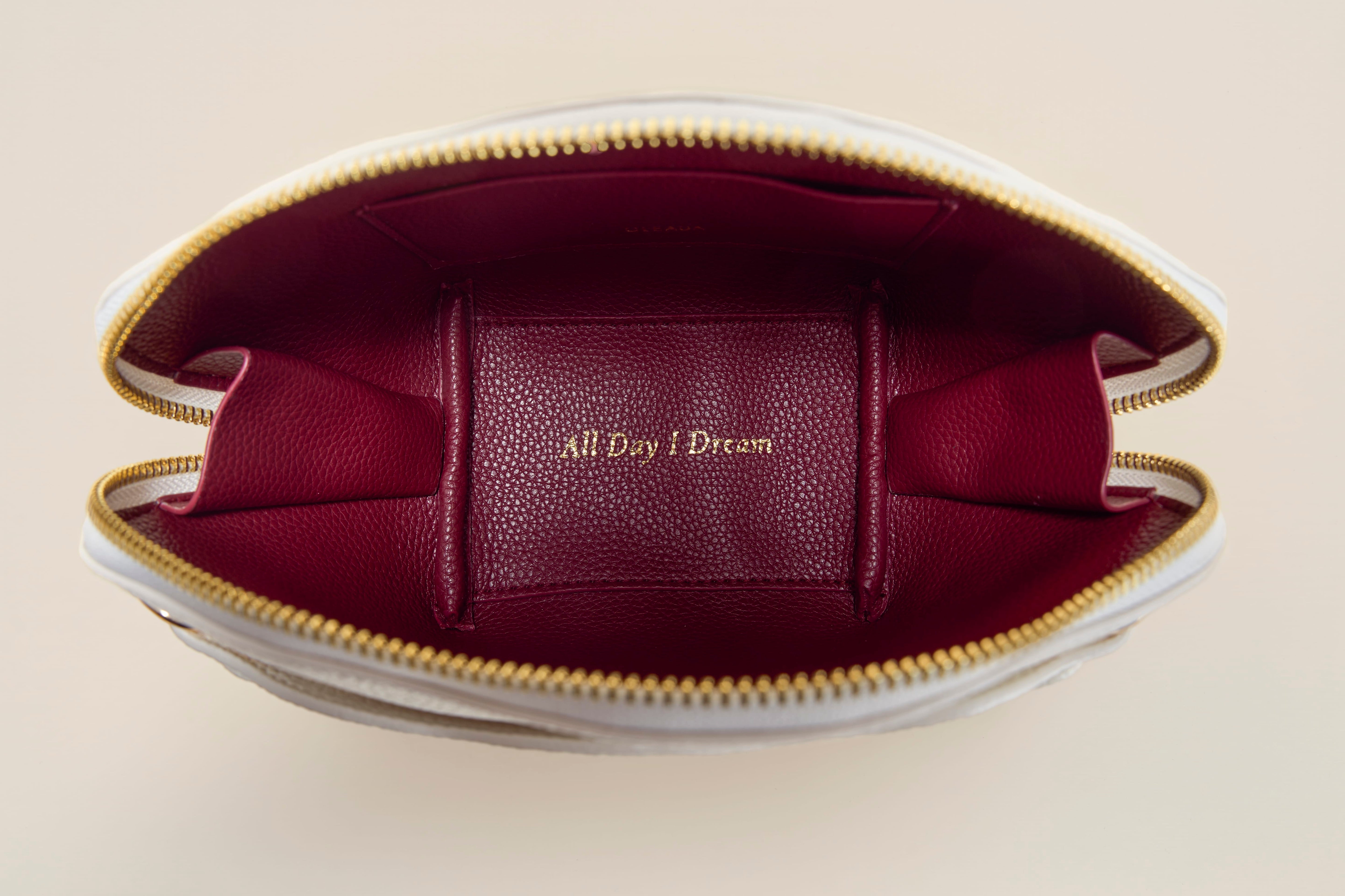 OLEADA NYC Apparel and Accessories > Women > Small Leather Goods > Leather Case Le Nuage Pouch